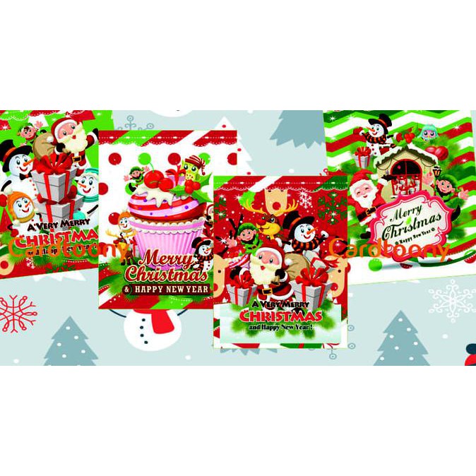 

(READY COD) Amplop / Angpao Natal Christmas XMas Santa Claus / Sinterklas CUCI GUDANG