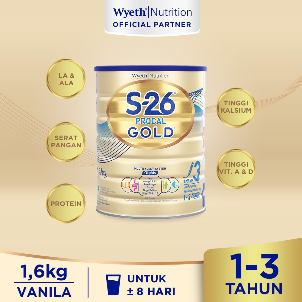 S-26 Procal Gold 1600Gr / Toko Makmur Online