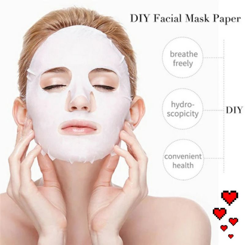 Masker DIY Paper Mask Compressed Mask masker permen pressed mask