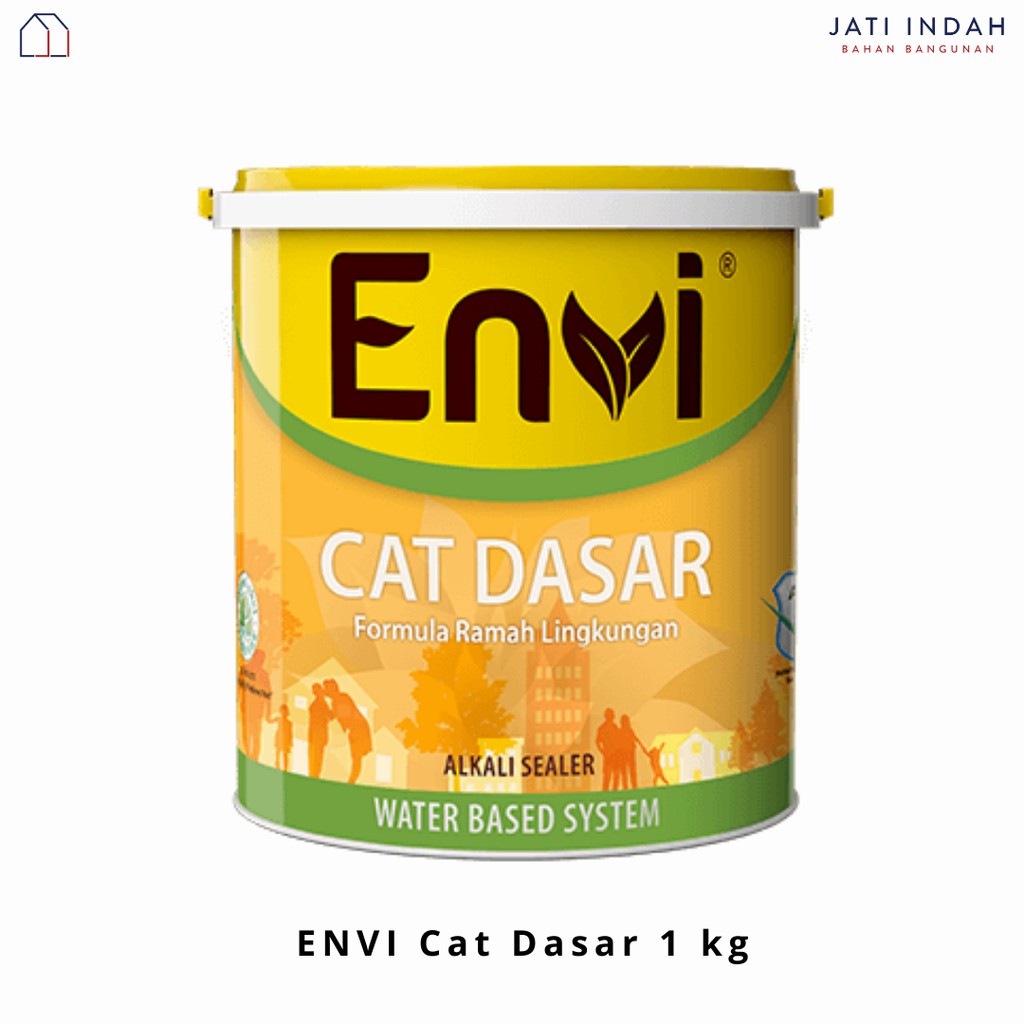 ENVI CAT DASAR TEMBOK ALKALI SEALER 1 KG / INDACO / CAT DASAR DINDING