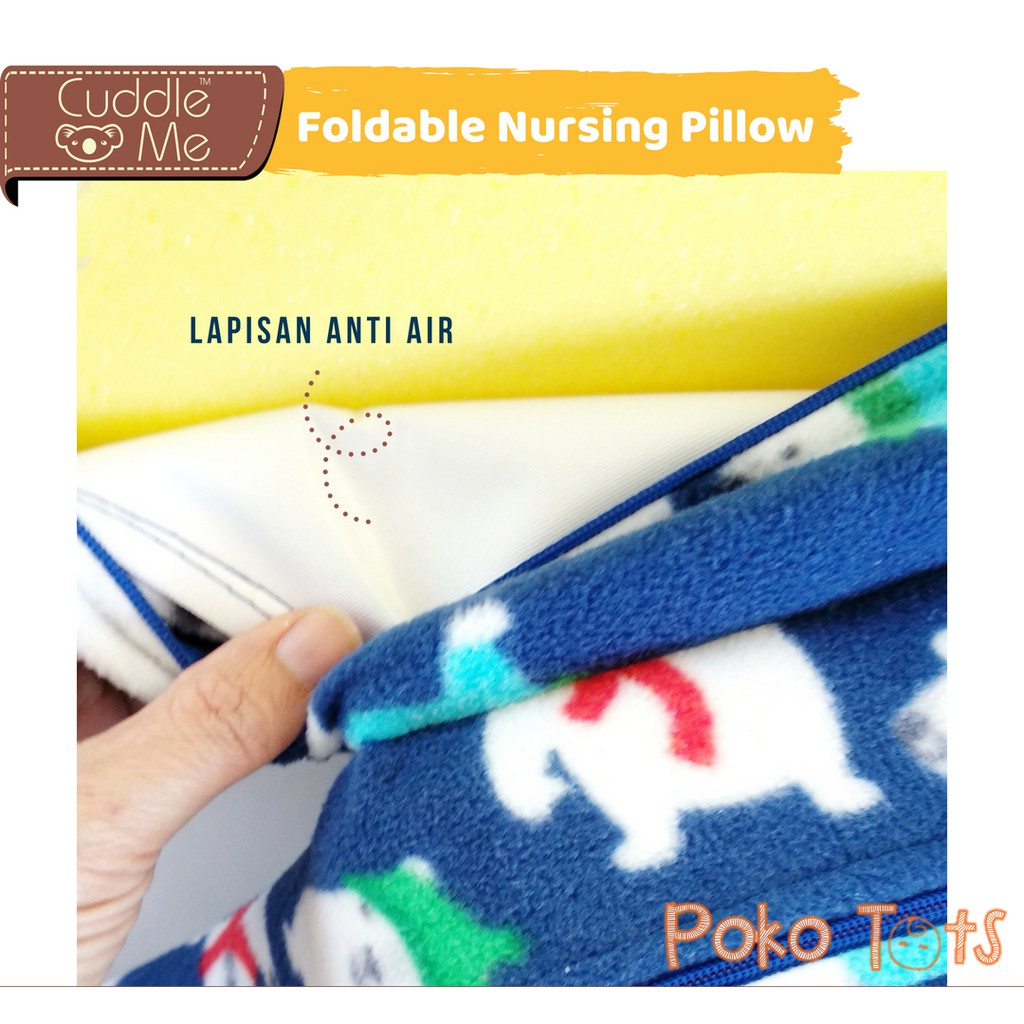 CuddleMe Foldable Nursing Pillow Bantal Menyusui Tahan Air Cuddle Me