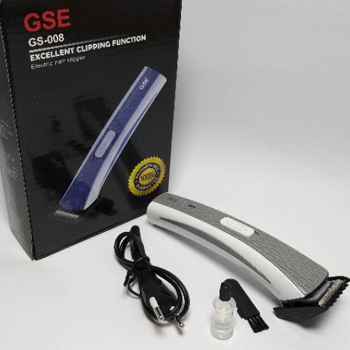 Alat Mesin Pangkas Potong Cukur Rambut Hair Clipper Salon GSE 008 Recharger Original Murah