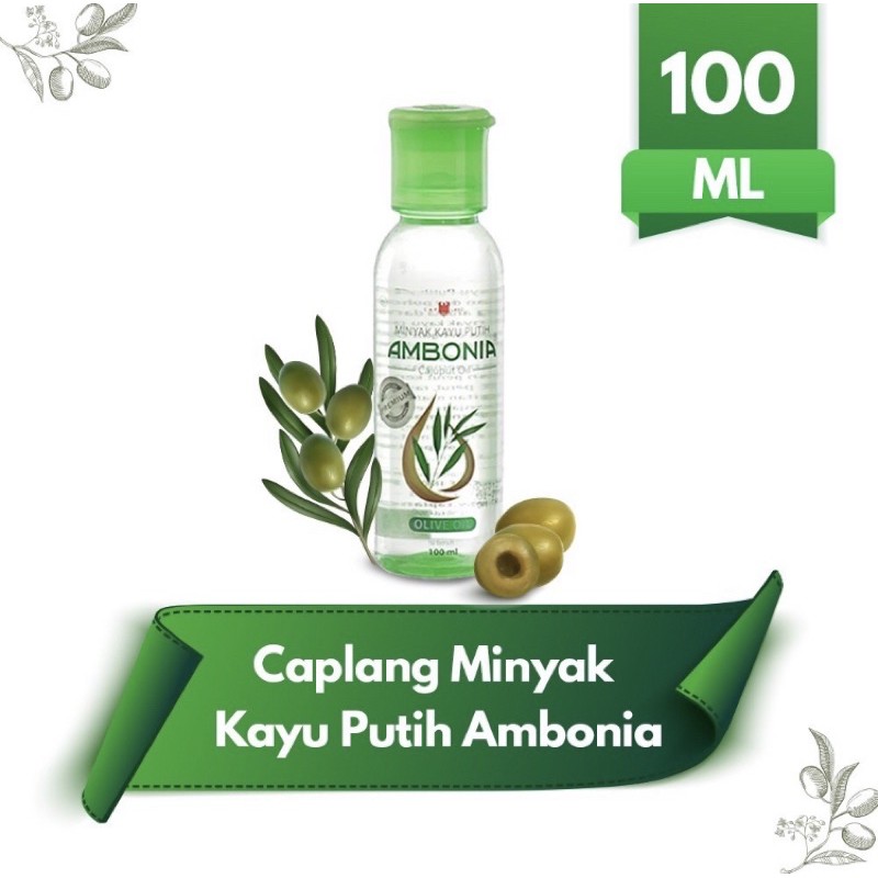 Cap lang minyak kayu putih ambonia 100ml