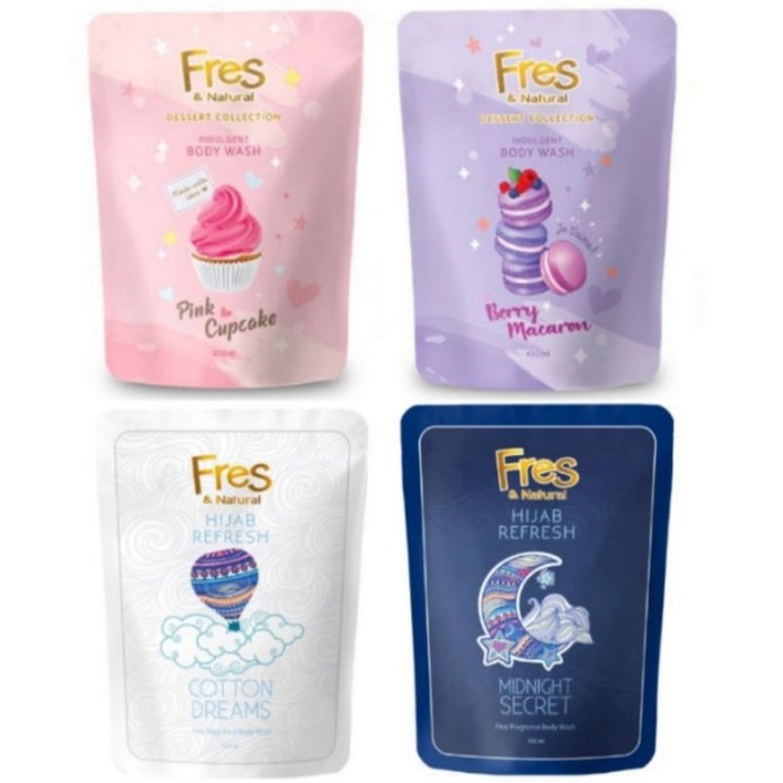 Fres sabun mandi cair 450ml/400ml