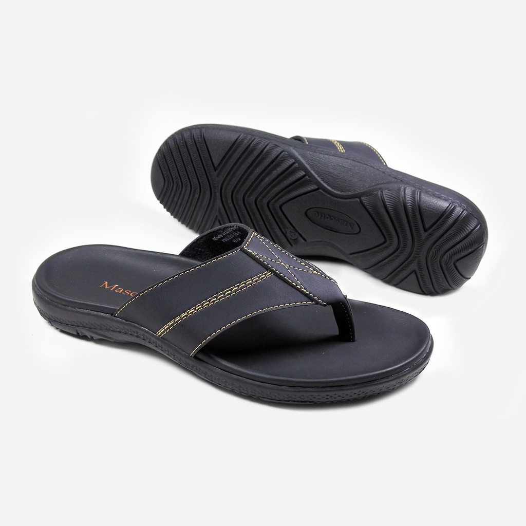 Mascotte LAERTES | Sandal Pria 795.005 - 007 [ Hitam, Coklat, Tan dan Cream ] / Ramayana Jatinegara