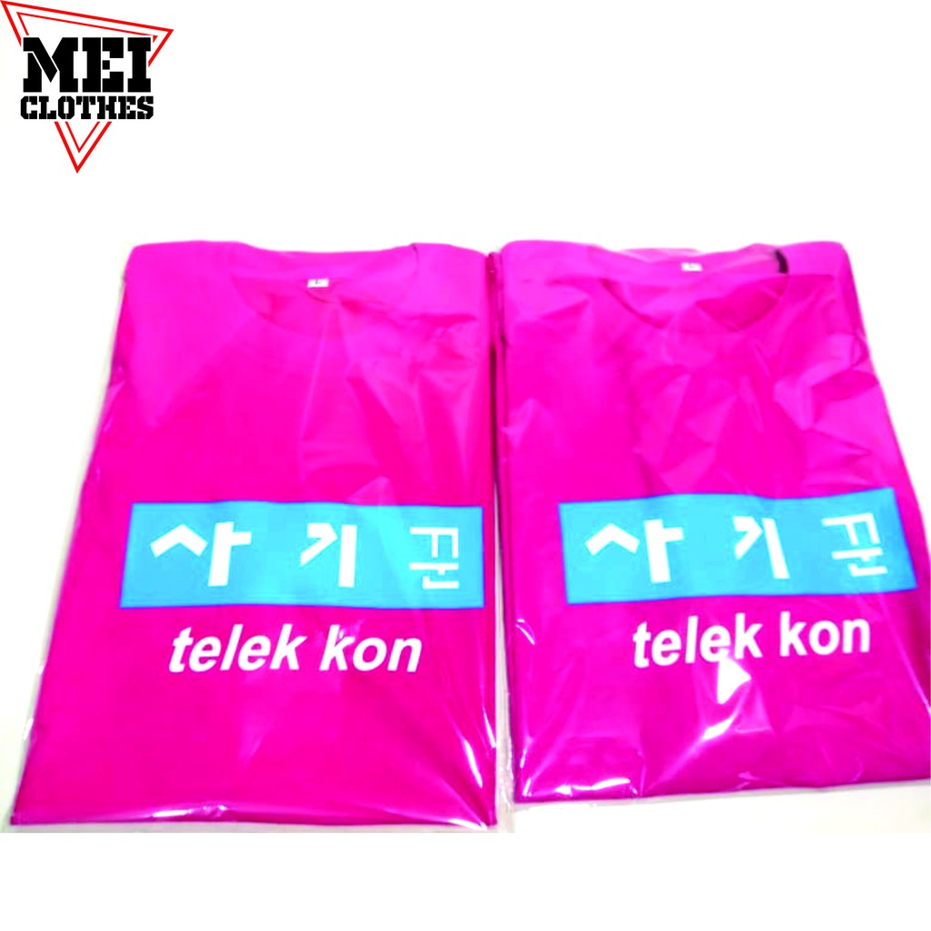 Kaos Telek kon ll Custom Kaos ll Combed 30s ll Sablon Polyfex