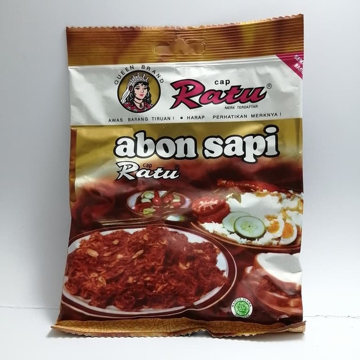 

ABON- ABON SAPI CAP RATU 90 GRAM -MAKANAN-KERING.