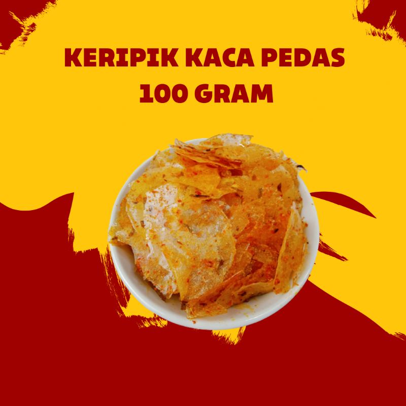 

KERIPIK KACA PEDAS GURIH 100gram