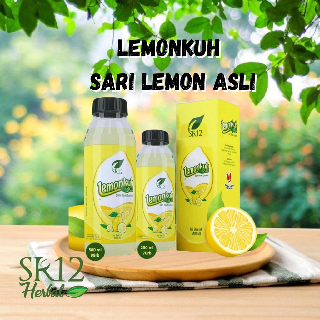 

Sari Lemon Menurunkan Berat Badan Sr12 Lemonkuh 250ml Tersedia ukuran 500ml