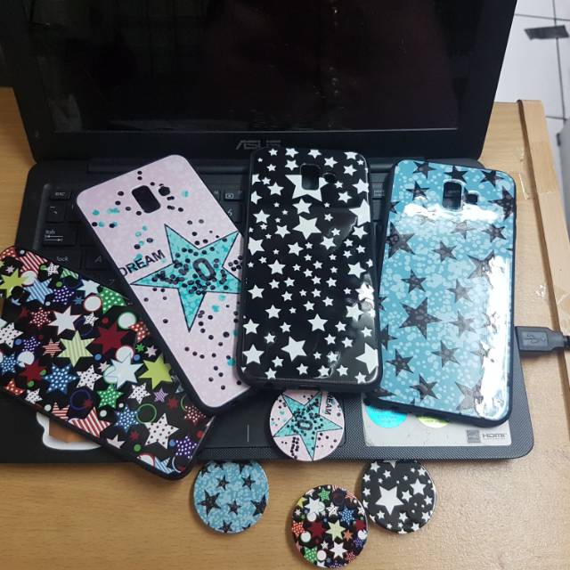 Samsung Galaxy J4 Plus J6 Plus Case Motif Cewe Motif Lucu Star