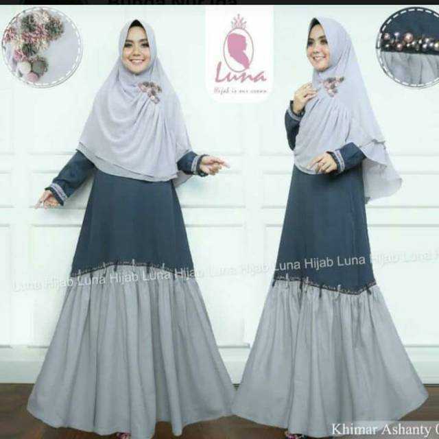 Khimar Luna Hijab seri Ashanty