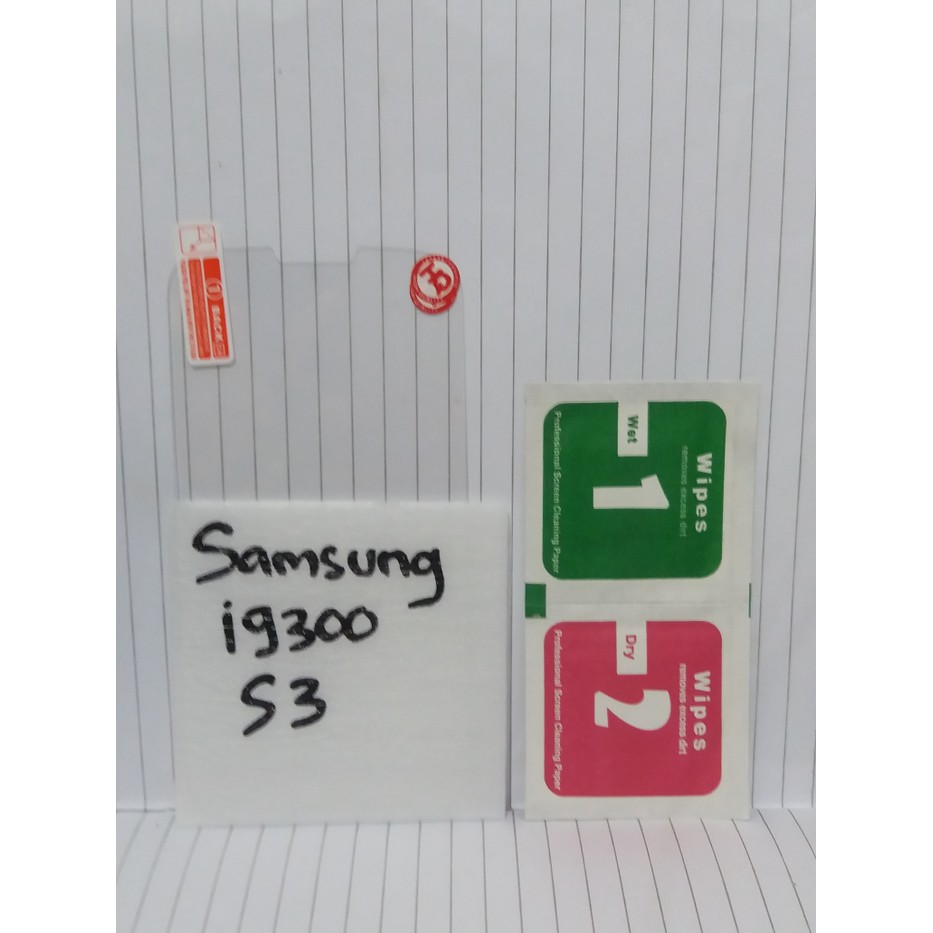 Tempered Gorilla Glass kaca Samsung i9300 S3 murah