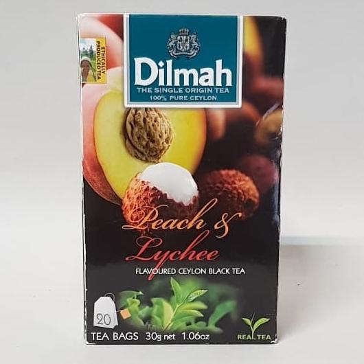 

[COD] DILMAH Peach & Lychee 20 bags 30 gr [COD]