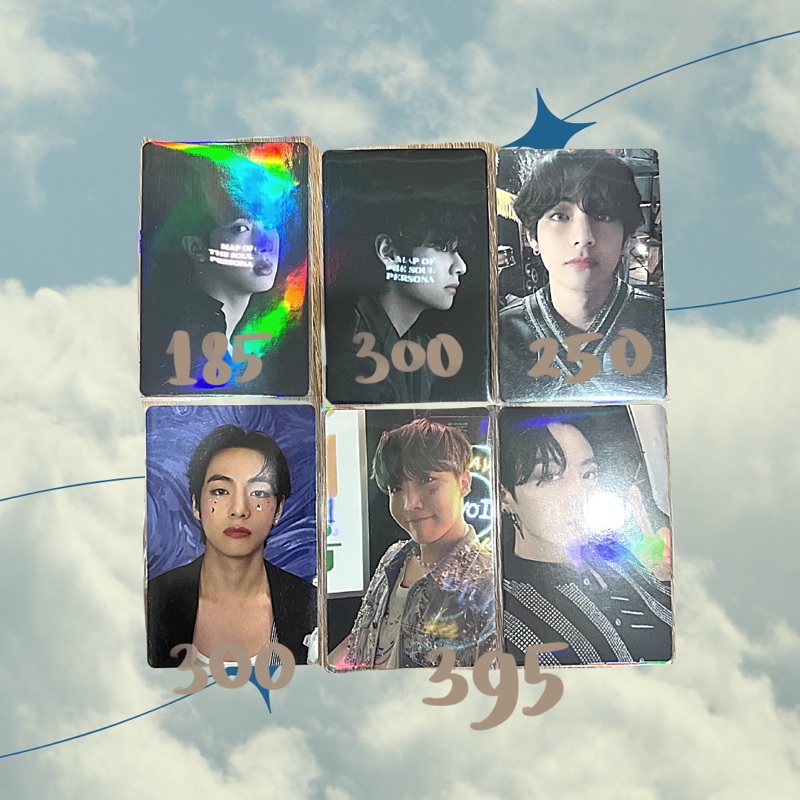[READY STOCK] PC/Photocard BTS MCB MOTS O:NE Holo Jin/Holo Taehyung/Route Taehyung/Clue Taehyung/Clu