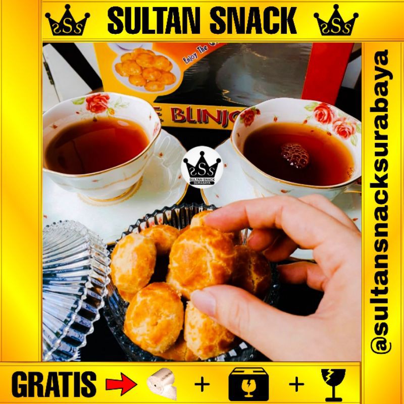 

SULTAN SNACK Kue Kering Blinjo / Mlinjo Boyya Bogajaya