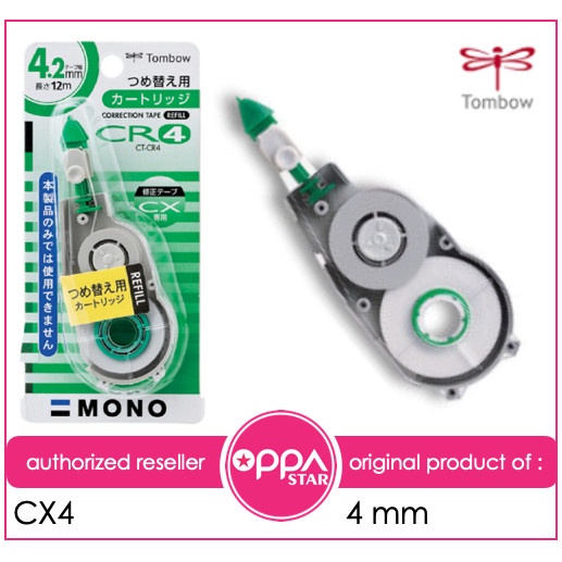 

Promo Refill Tip Ex Correction Tape Tombow 4 Mm Cx4 Sale!!!