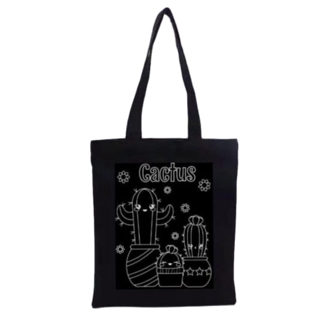 SANSURBAGS [LOKAL]  - D1380 ToteBag tote bag aesthetic custom tas tote aesthethic wanita kpop murah custom motif DOMMO