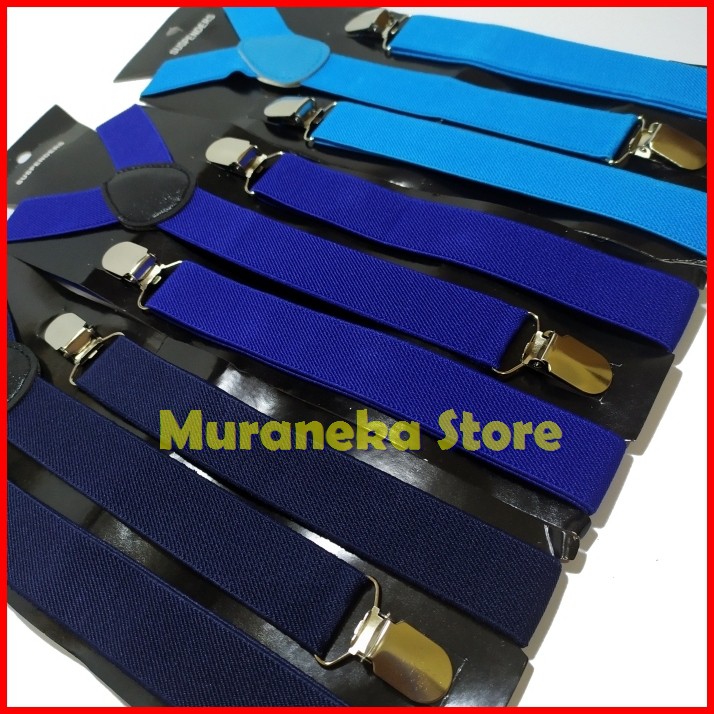 Suspender Pria Dewasa Hitam Tali Jojon Bowtie Dasi Kupu Suspenders Pengantin Anak Wedding