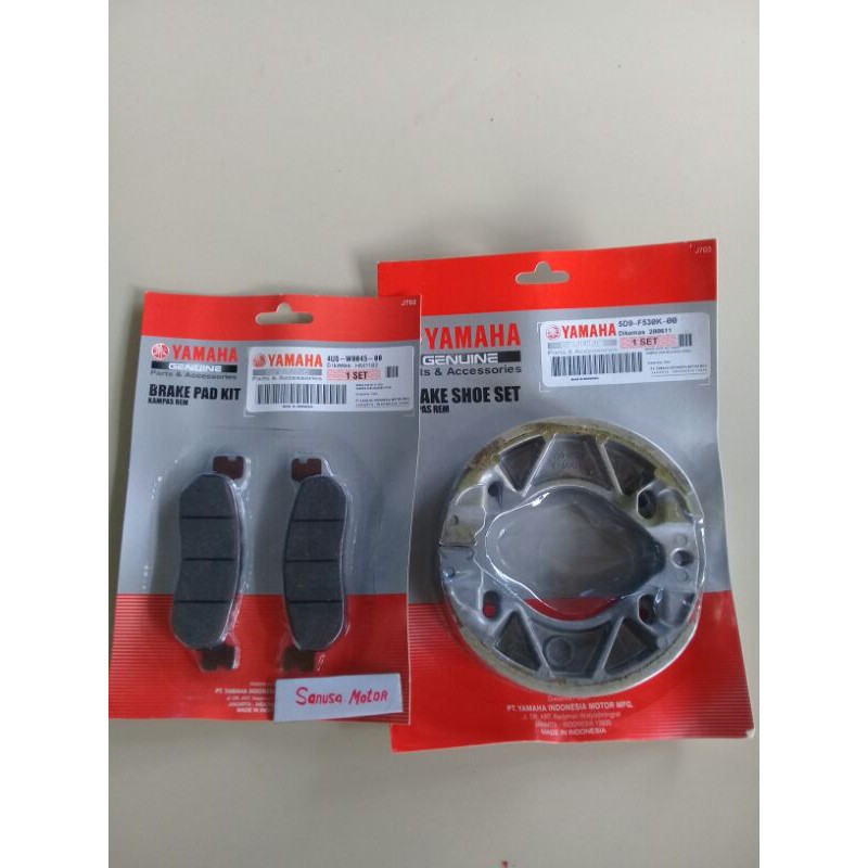 Kampas Rem Depan Belakang Yamaha Jupiter z,Jupiter Burhan.