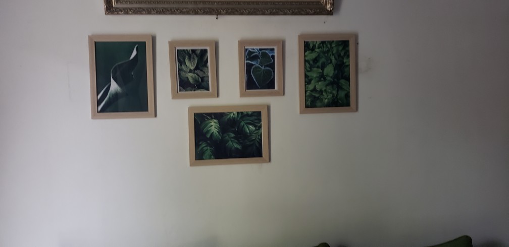 Frame Bingkai Foto Uk 6r 15x20cm Minimalis Cream