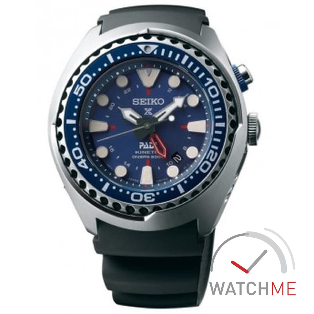 Seiko Prospex SUN065 Kinetic Padi Special Edition Blue Dial 200m Rubber Strap Original Bergaransi