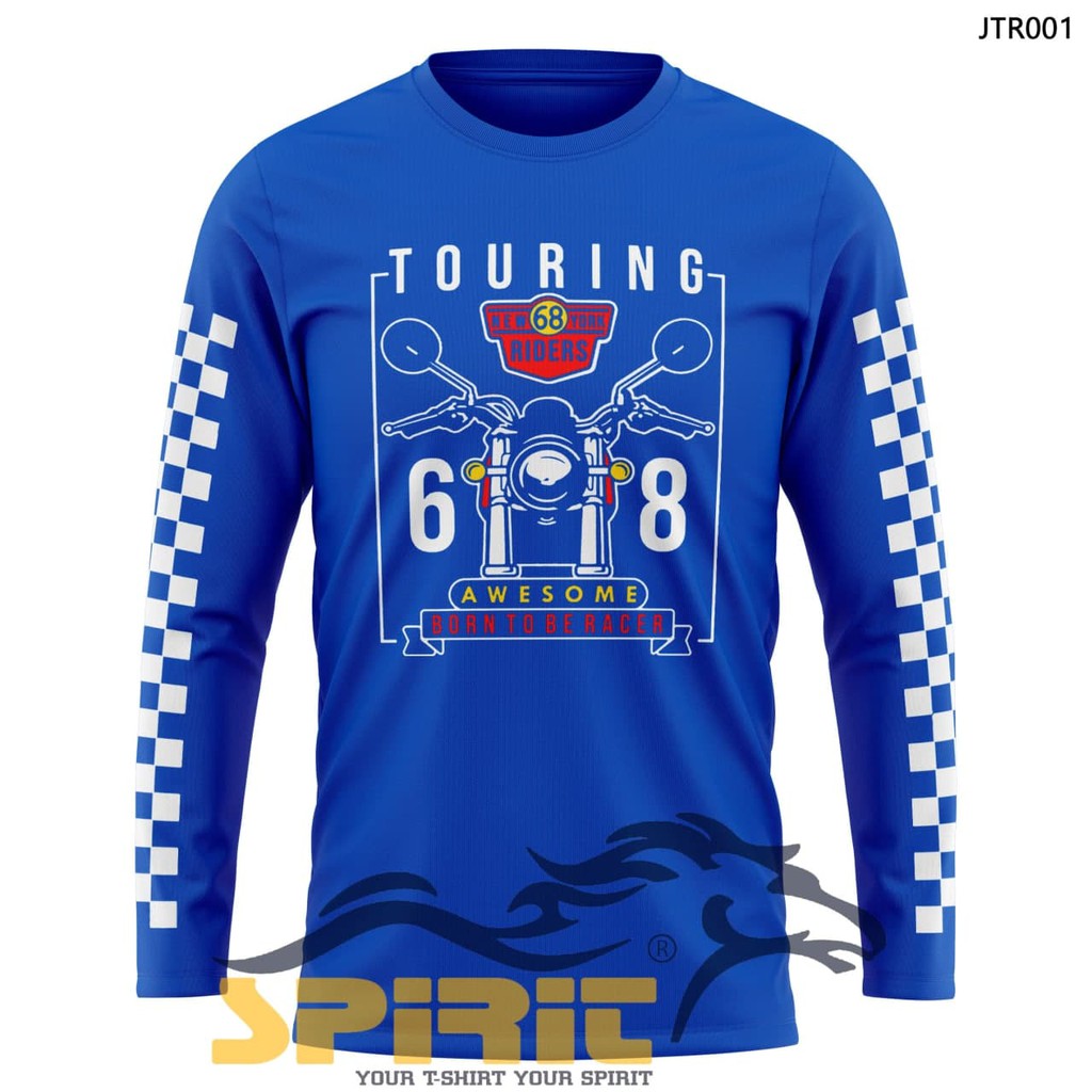 Baju Kaos Motor Touring Atasan Panjang Original Murah Pakaian Distro Cowok Jumbo