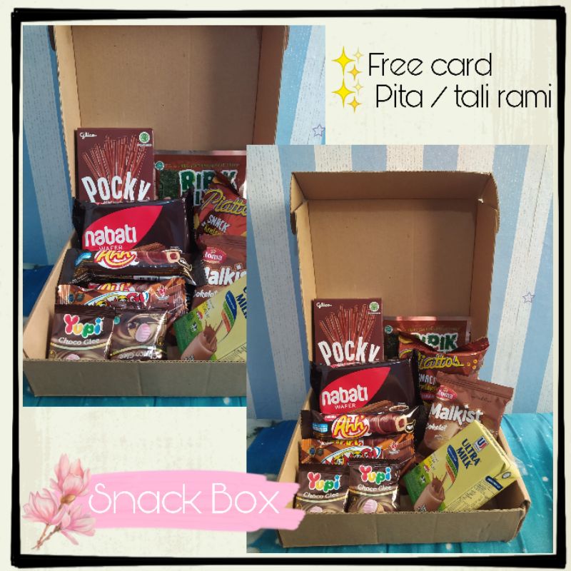 

TERMURAH!! SNACK BOX / GIFT BOX / HAMPERS SNACK