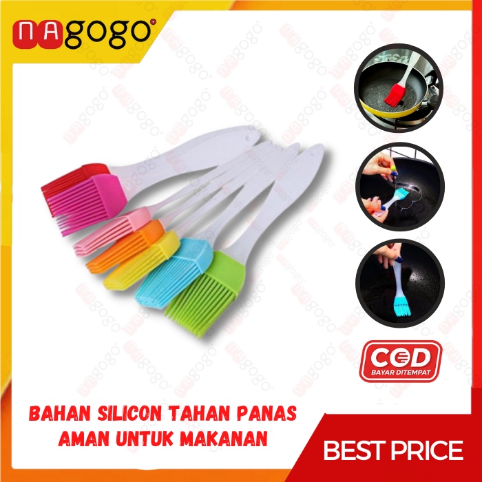 

Kuas Mentega Kue Silicon Brush