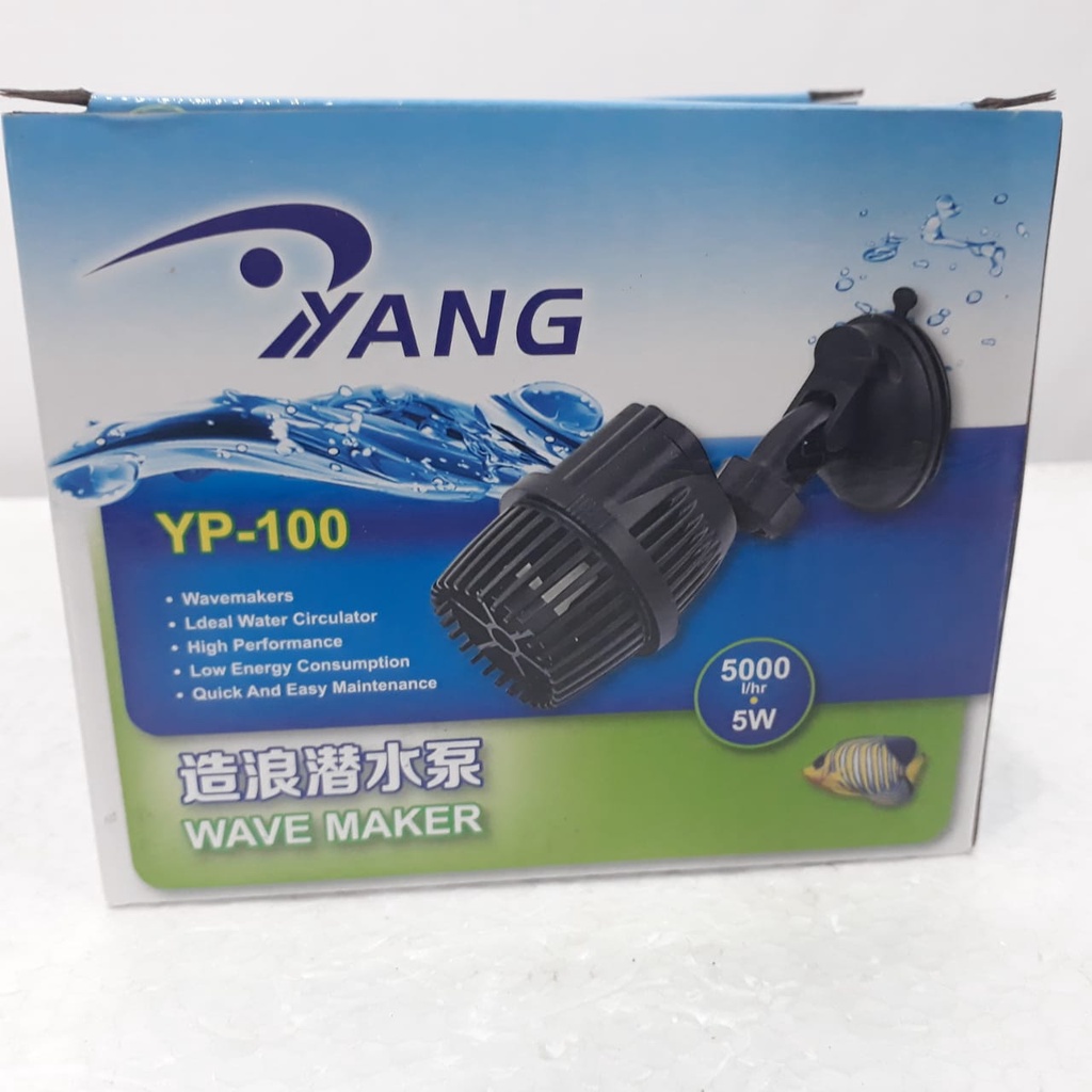 YANG YP 100-YP 202 Wave maker 5 watt Pembuat ombak Alat Pembuat Arus aquarium-aquascape