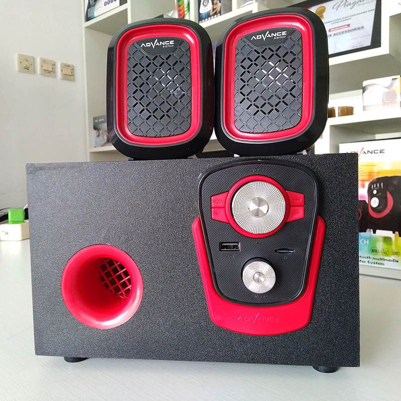 Speaker Aktif Advance M8 Bluetooth Extra Bass Subwoofer / Speaker Advance M8 Bass Bluetooth / speker HP laptop PC komputer Radio TV