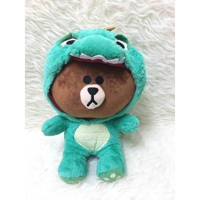 Boneka Brown Boneka Beruang Boneka Boneka Line Dino  Berkualitas