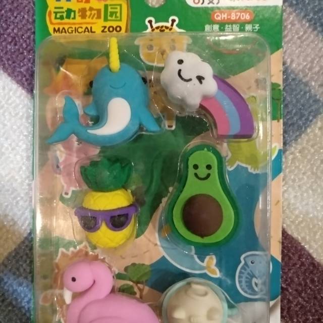 

Eraser / penghapus pensil unik berbagai macam bentuk yg lucu cantik menarik 2