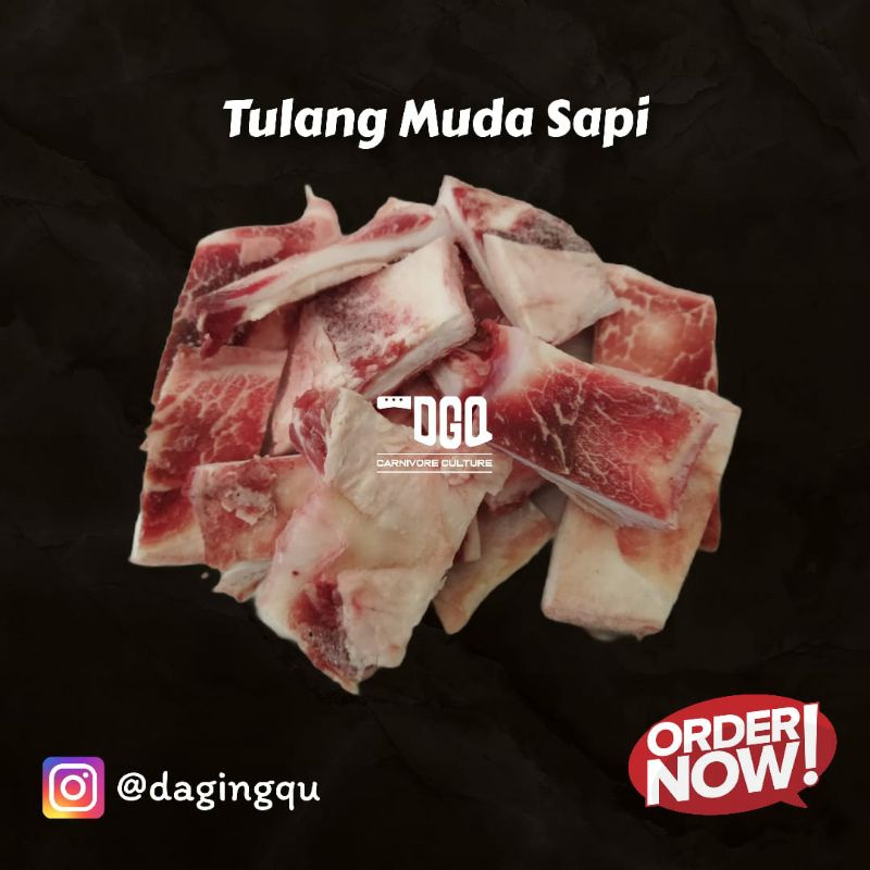 

Tulang Muda Sapi / Rangu 1kg