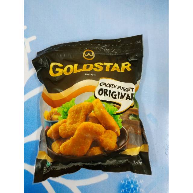 

NUGGET AYAM ORIGINAL GOLDSTAR 500GR / FRESH SIAP KIRIM