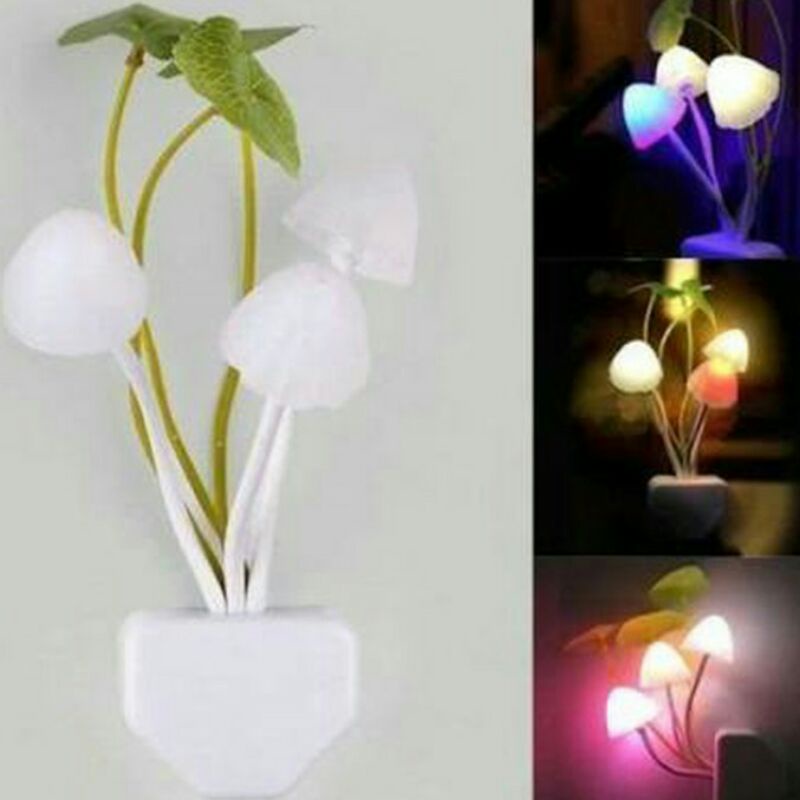 Lampu tidur Jamur Avatar / Mushroom Lamp / Lampu Hias Kamar Tidur Sensor Cahaya