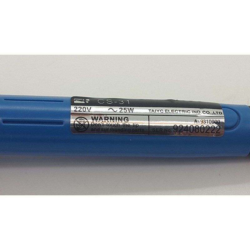 Solder GOOT 25Watt CS-31 mata kecil / SOLDERING IRON