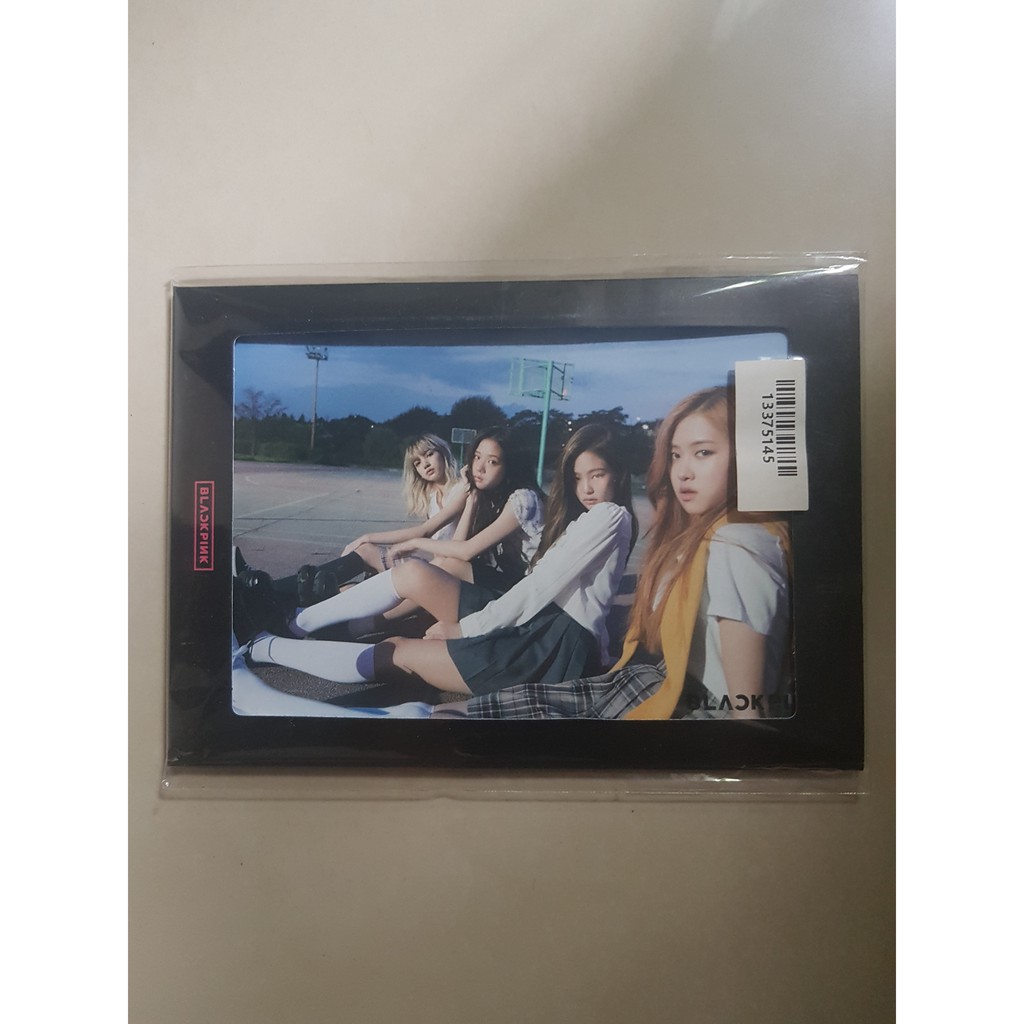 BLACKPINK POSTCARD 'SQUARE ONE' OFFICIAL