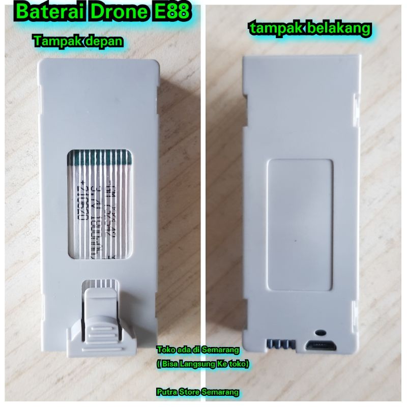 Baterai drone e88 Batre drone E88 Baterai E 88 Untuk drone terbang