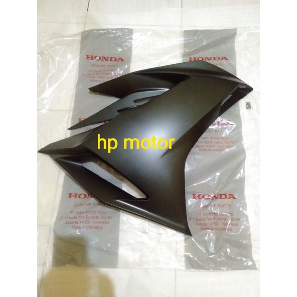 SAYAP SAMPING KANAN CBR150R K45R HITAM DOFF 64311-K45-NL0ZC FAIRING KANAN CBR150 HITAM DOFF ORIGINAL