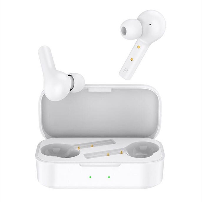 QCY TWS Bluetooth Earphone with Charging Case - QCY-T5 - Headset White