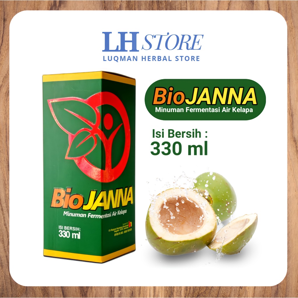 

Biojanna Super 330 ml | Herbal Probiotik | Minuman Fermentasi Air Kelapa