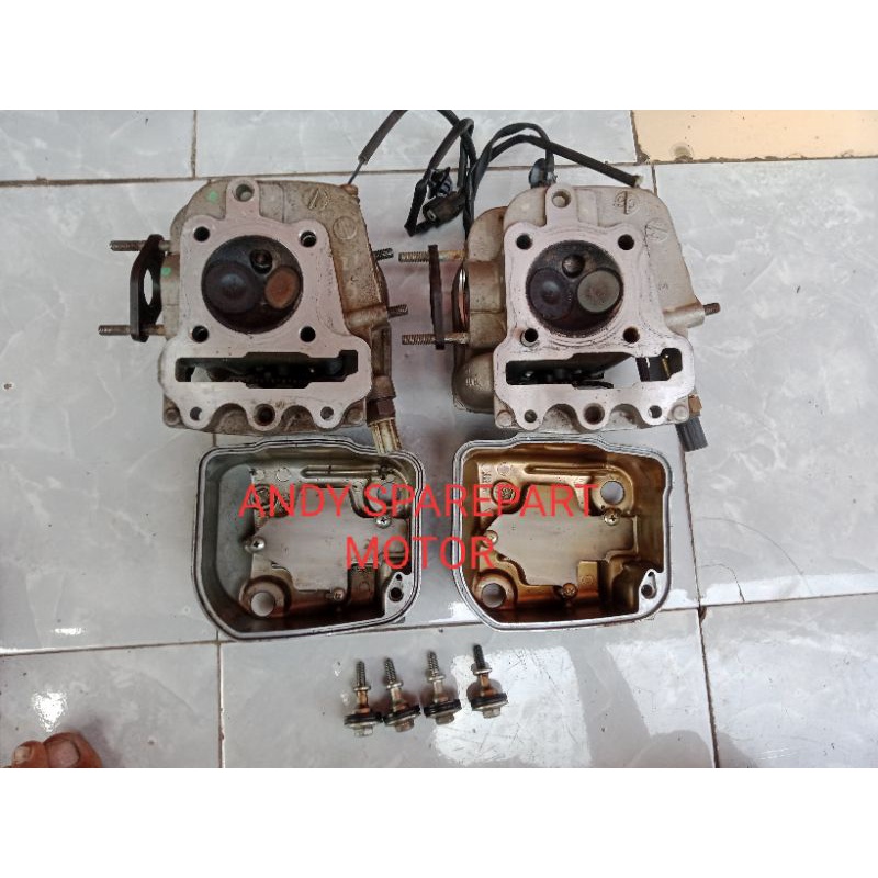 Blok Head Full Isi Honda Beat Esp K44 Stater Alus / ORIGINAL