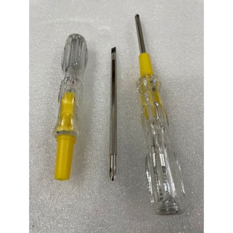 obeng tespen listrik bolak-balik