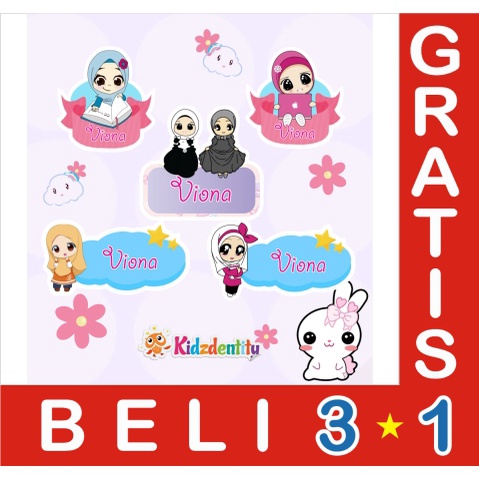 

LABEL NAMA CUTE MUSLIMAH