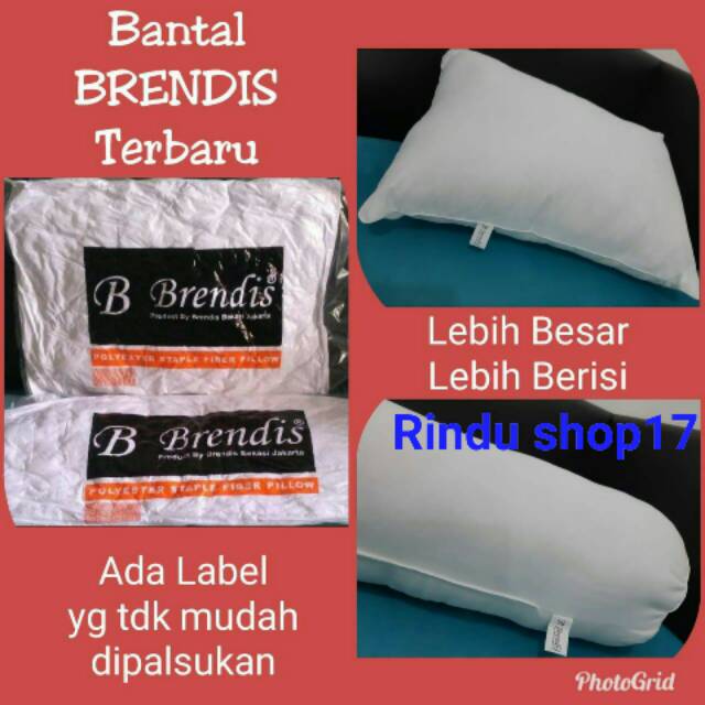 Bantal Brendis Bantal Hotel (5 Pcs Boleh Campur Bantal Guling)