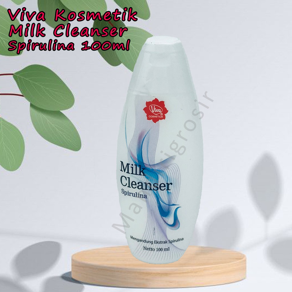 Susu Pembersih * Milk Cleanser Spirulina * 100ml