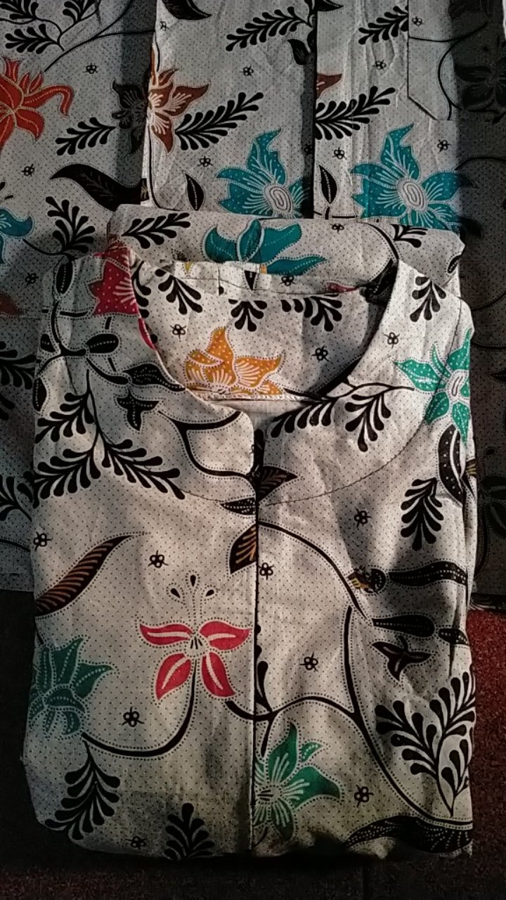 Gamis Batik (cod) Manggar Gamis Batik Pesta Model Terbaru