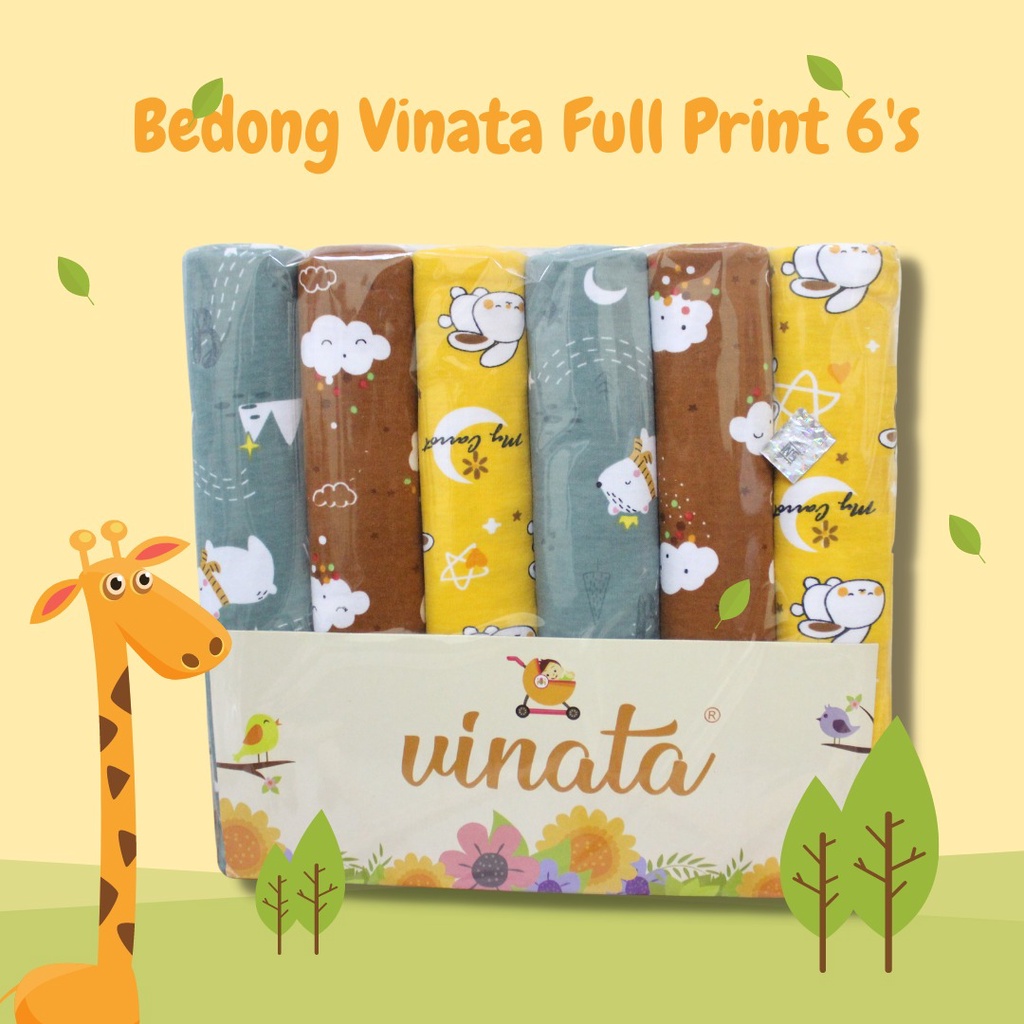 BEDONG BAYI SNI VINATA PRINT 110x90