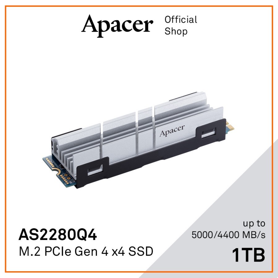 SSD Apacer 1TB M.2 NVMe PCIe Gen 4x4 AS2280Q4