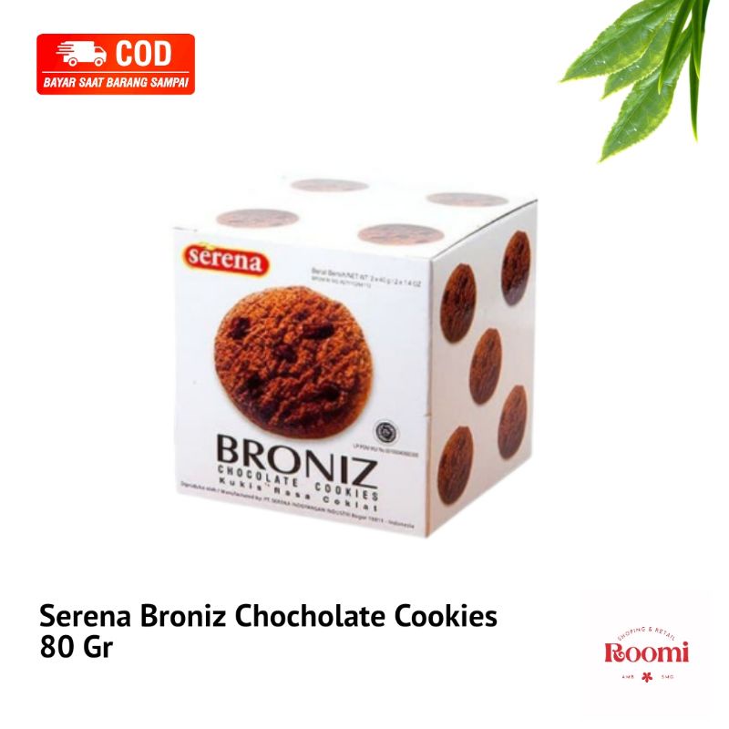 

Serena Broniz Chocolate Cookies 80g